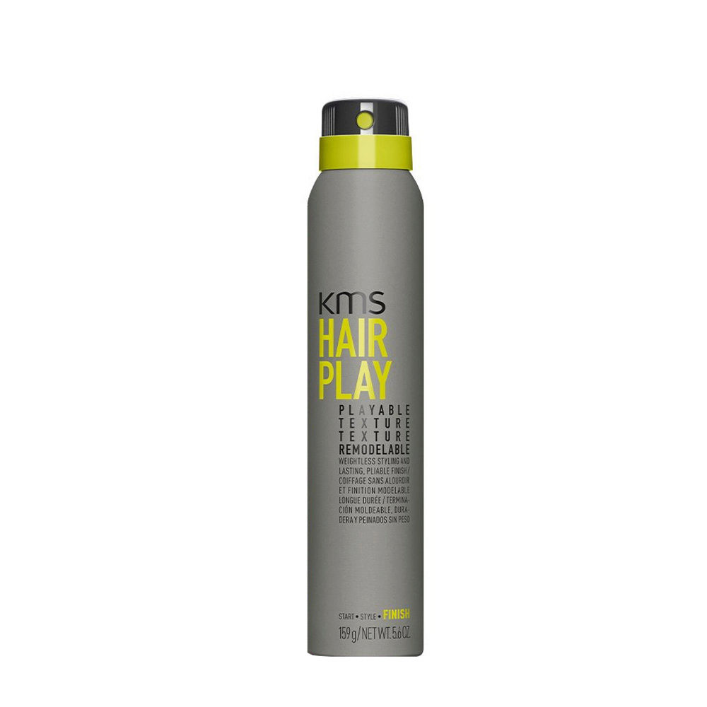 KMS Hair Play Playable texture 200ml - sprays coiffants flexibles qui durent longtemps