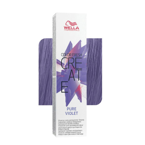 Wella Color Fresh Create Pure Violet 60ml - coloration directe semi-permanente