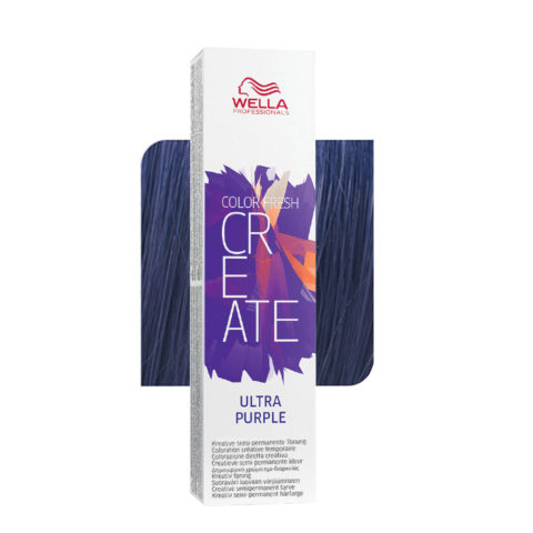 Wella Color Fresh Create Ultra Purple 60ml  - coloration directe semi-permanente