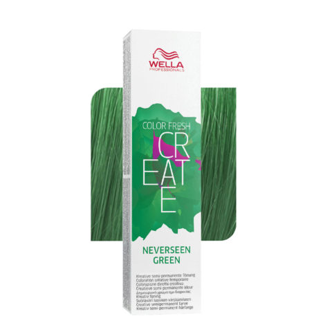 Wella Color Fresh Create Neverseen Green 60ml   - coloration directe semi-permanente