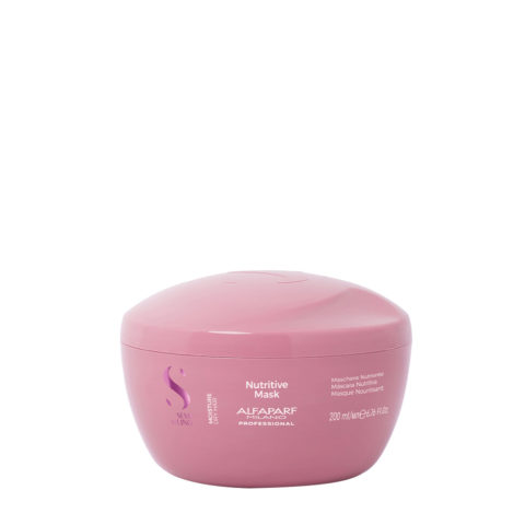 Alfaparf Milano Semi Di Lino Moisture Nutritive Mask 200ml  - masque nourrissant pour cheveux secs