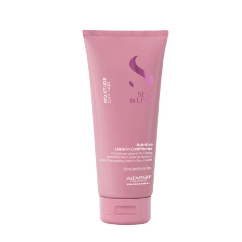 Alfaparf Milano Semi Di Lino Moisture Nutritive Leave-In Conditioner 200ml - conditionneur nourrissant sans rinçage