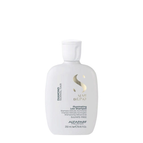 Alfaparf Milano Semi Di Lino Diamond Illuminating Low Shampoo 250ml - shampooing doux illuminateur pour cheveux normaux