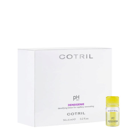 Cotril pH Med Densigenie Densifying Lotion for capillary renovating 14x6ml - flacons densifiants pour cheveux clairsemés