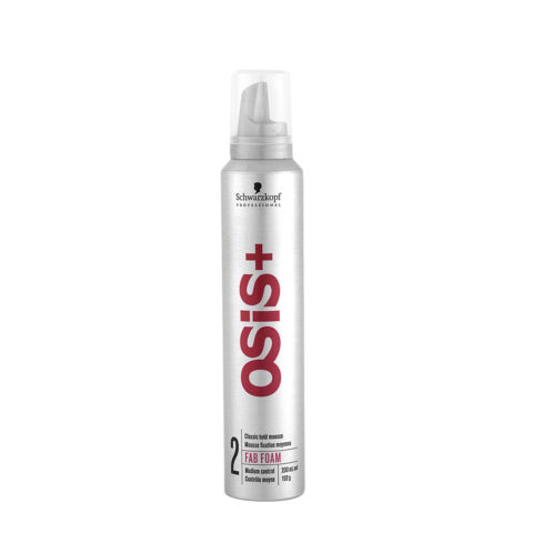 Schwarzkopf OSIS   Fab Foam Mousse 200ml - mousse fixation moyenne