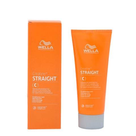 Wella Creatine+ Straight C/S 200ml - crème lissante pour cheveux colorés et sensibilisés