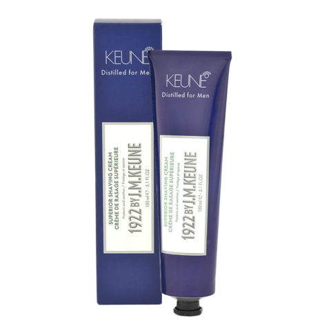 Keune 1922 Superior Shaving Cream 150ml  - crème de rasage superieure