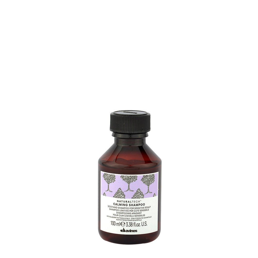 Davines Naturaltech Calming Shampoo 100ml  - shampoing apaisant pour cuir chevelu sensible