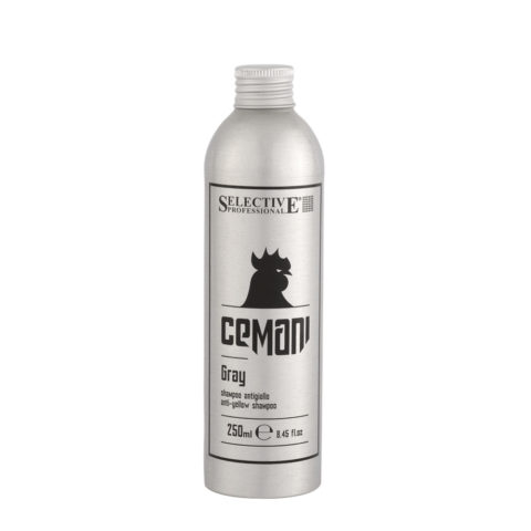 Selective Cemani Gray Shampoo 250ml - shampooing anti-jaune