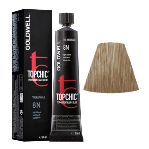 8N Blond clair  Topchic Naturals tb 60ml