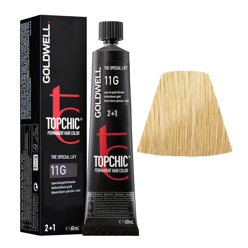 11G Blond doré special-clair Goldwell Topchic Special lift tb 60ml