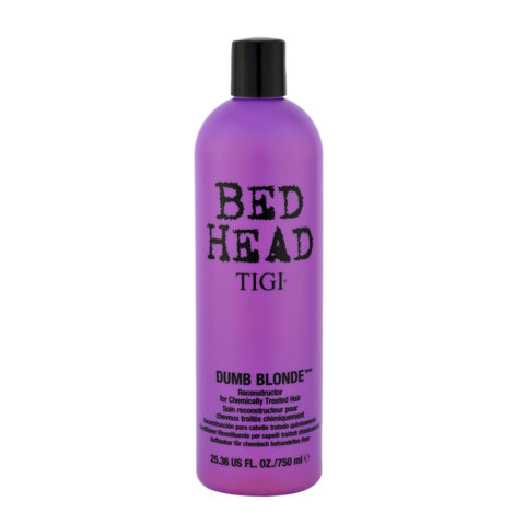 Tigi Bed Head Dumb Blonde Reconstructor Conditioner 750ml - après-shampooing cheveux blondes traités