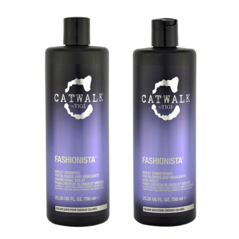 Catwalk Fashionista Violet Shampoo 750ml Conditioner 750ml