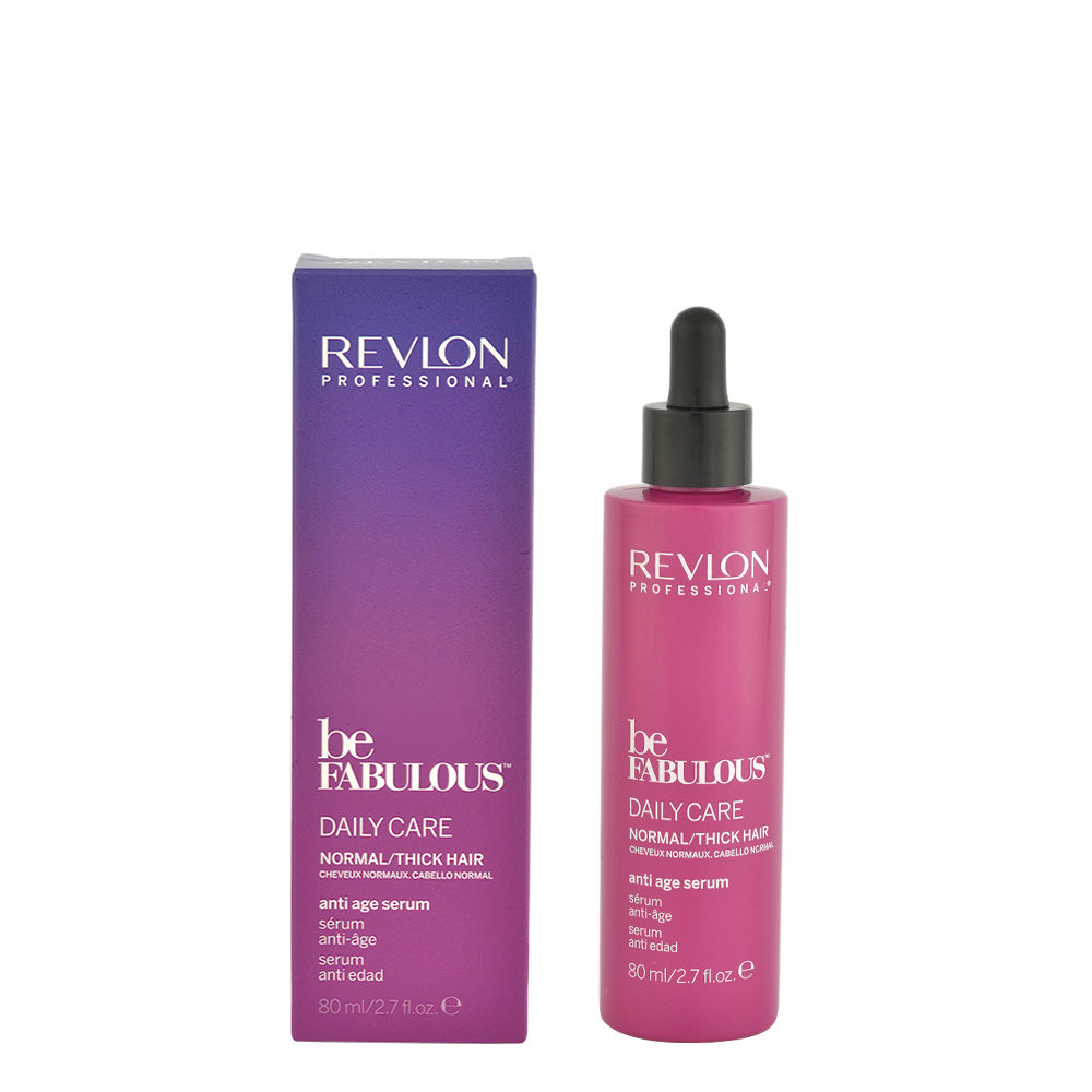 Revlon Be Fabulous Daily care Normal / thick hair Anti age serum 80ml - sérum anti-âge cheveux épais