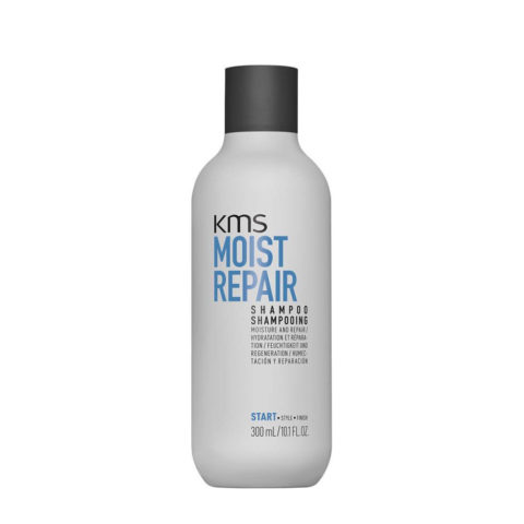 KMS Moist Repair Shampoo 300ml - Shampooing Restructurant Et Hydratant