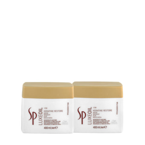 Wella SP Luxe Oil Keratin Restore Mask 400ml X2