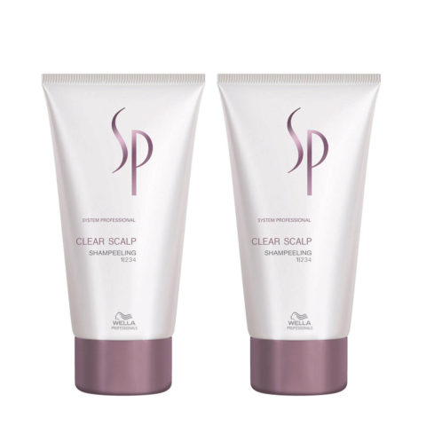 Wella SP Clear Scalp Shampeeling 150ml X2