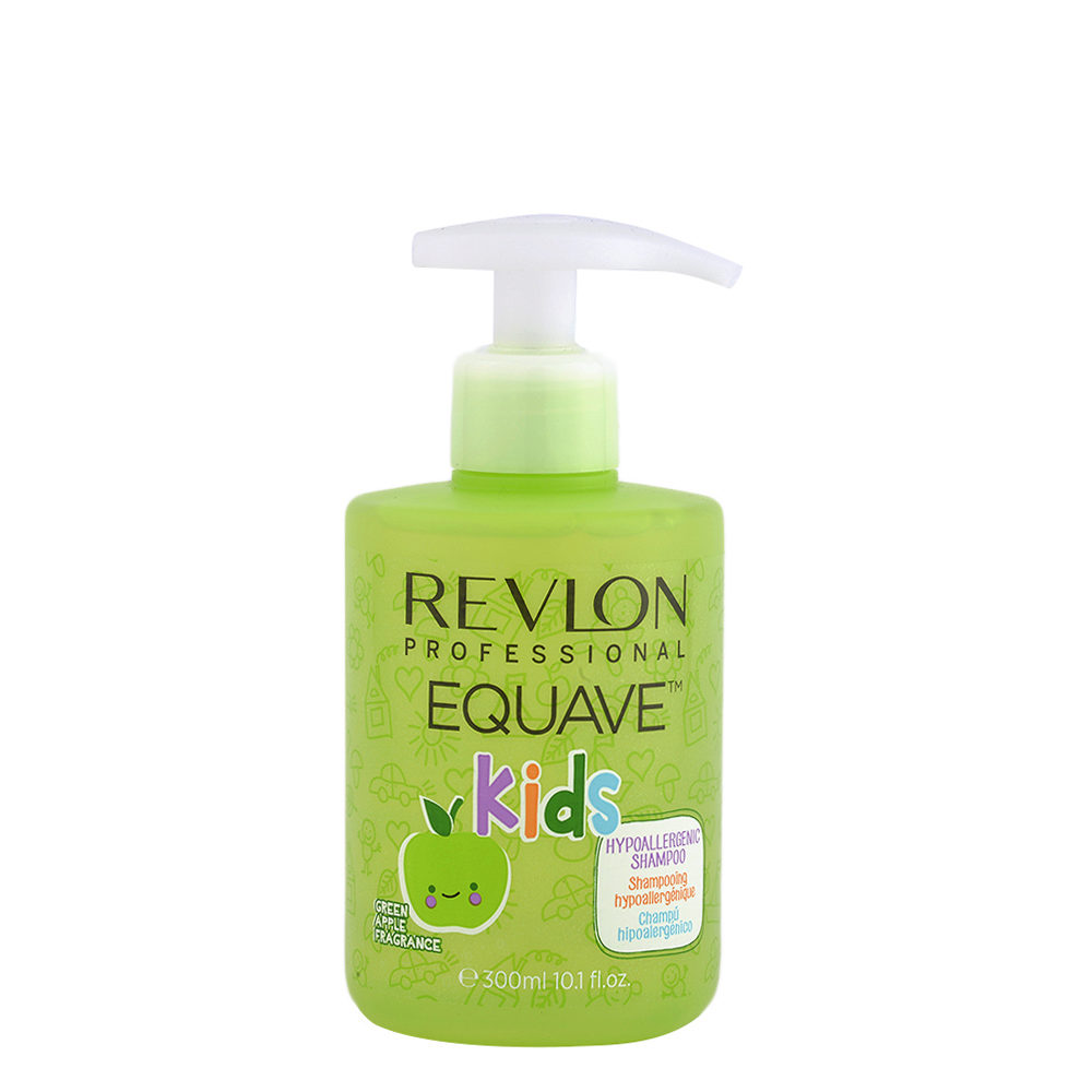 Revlon Equave Kids Hypoallergenic Shampoo Green Apple 300ml - shampooing hypoallergénique pour enfants