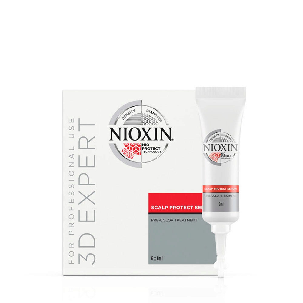 Nioxin Scalp Protect Serum 6x8ml - Soin du cuir chevelu pré coloration
