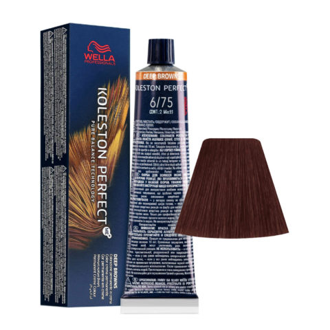 Koleston perfect Me+ Deep Browns 6/75 Blond Foncé Sable Acajou 60ml - coloration permanente