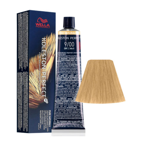 Koleston Perfect Me+ Pure Naturals 9/00 Blond Naturel Très Clair 60 ml - coloration permanente