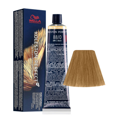 Wella Koleston Perfect Me+ Pure Naturals 88/0 Blond Clair Intense 60ml - coloration permanente