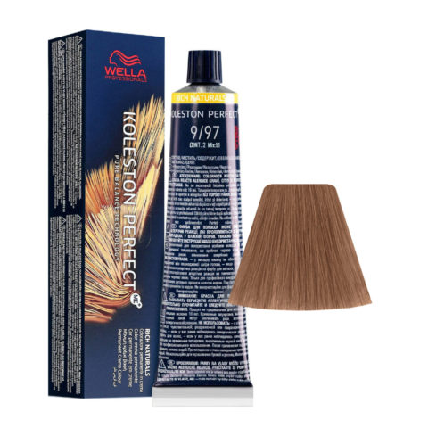 Koleston Perfect Me+ Rich Naturals 9/97 Blond Très Clair Cendré Sable 60ml - coloration permanente