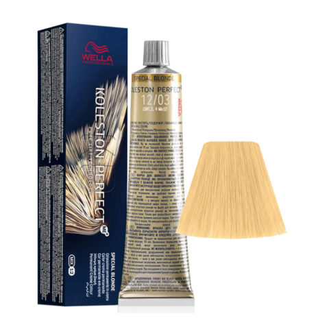 Koleston Perfect Me+ Special Blondes 12/03 Doré Naturel 60 ml - coloration permanente