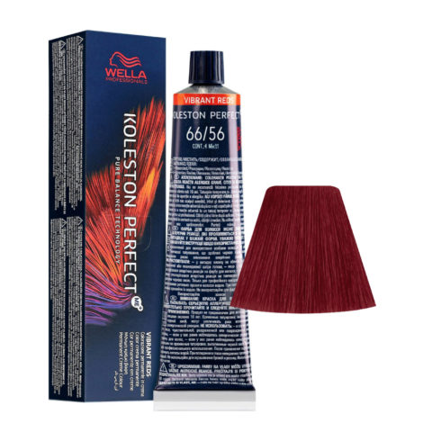 Koleston Perfect Me+ Vibrant Reds 66/56 Blond Foncé Intense Violet Acajou 60 ml  - coloration permanente