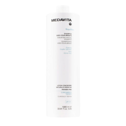 Cute Requilibre Sebum-Balancing Shampoo 1000ml - shampooing sébo-équilibrant pH 5.5