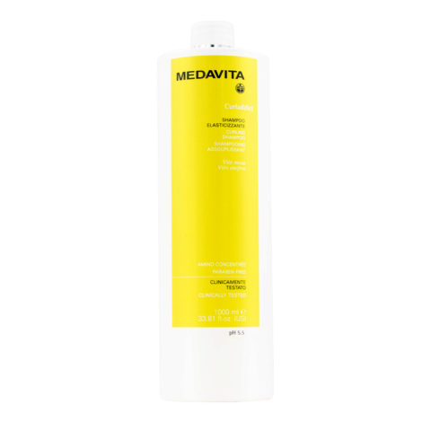 Medavita Lunghezze Curladdict Shampoo 1000ml - shampooing élastifiant