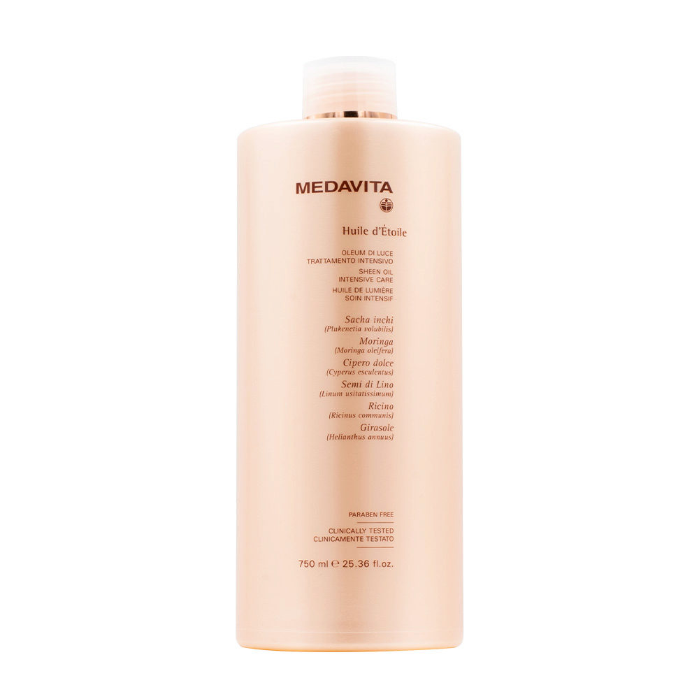 Medavita Huile D'Etoile Sheen Oil Intensive Care 750ml - oléum brillance traitement intensif