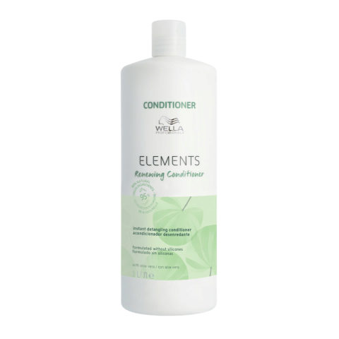 Wella New Elements Conditioner Renew 1000ml - après-shampooing régénérant