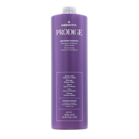 Medavita Prodige Restoring Shampoo 1000ml - shampooing fortifiant revitalisant