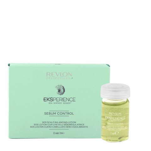 Sebum Control Sos Ampoules Equilibrant Sébum 12x7ml - Pour Cuir Chevelu