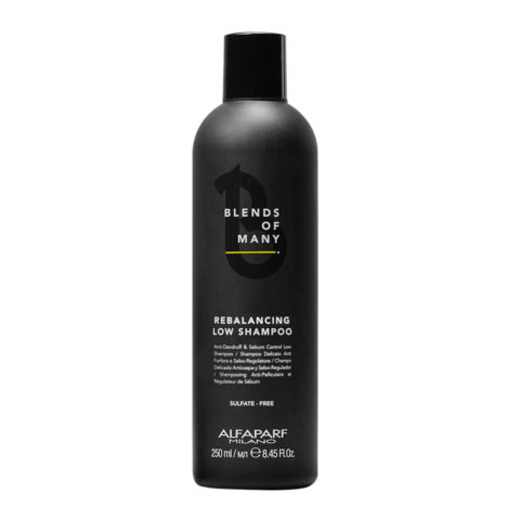 Milano Blends Of Many Rebalancing Low Shampoo 250ml - shampooing antipelliculaire délicat