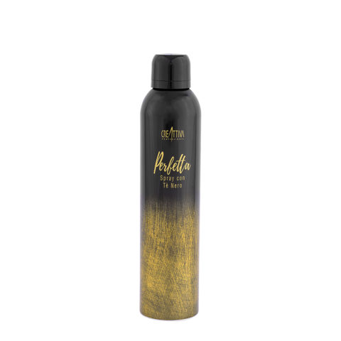 Creattiva Perfetta Lacca Spray au thé noir 300ml - Laque Tenue Flexible