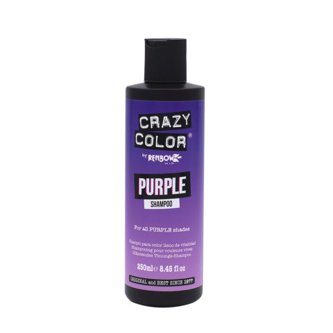 Crazy Color Shampoo Purple 250ml - Shampoo pour cheveux violet