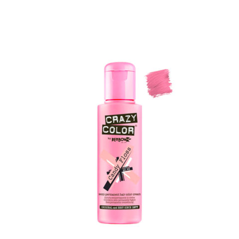 Crazy Color Candy Floss no 65, 100ml - Crème colorant Rose vive