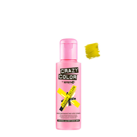 Crazy Color Canary yellow no 49, 100ml - Crème colorante Jaune Canari