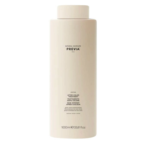 Previa Keeping Organic Green walnut colour shine Treatment 1000ml - masque capillaire coloré