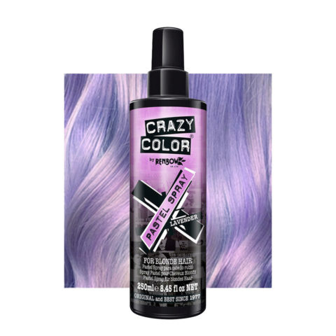 Crazy Color Pastel Spray Lavender 250ml - Spray couleur Lavande temporaire