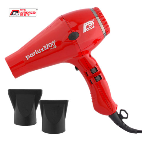 Parlux 3200 Plus - Sèche Cheveux Rouge