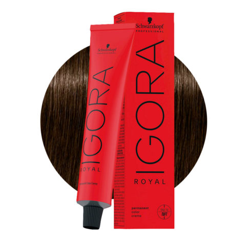 Schwarzkopf Igora Royal 5-00 Marron Clair Naturel Extra 60ml - coloration permanente