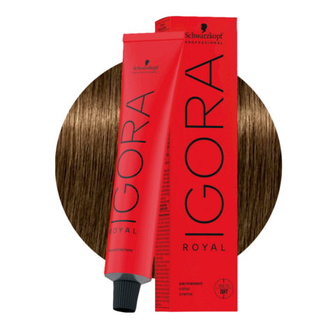 Schwarzkopf Igora Royal  6-4 Blond Foncé Beige 60ml - coloration permanente