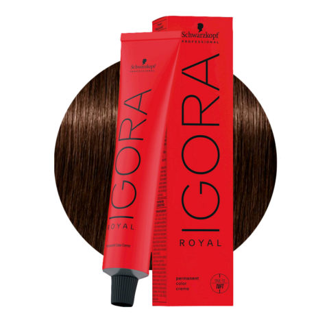 Schwarzkopf Igora Royal 4-6 Marron Moyen Chocolat 60ml - coloration permanente