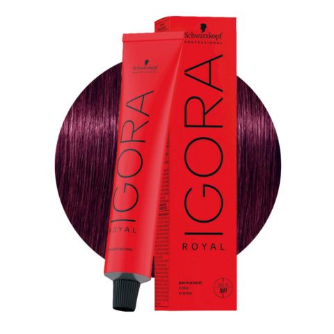 Schwarzkopf Igora Royal 6-99 Blond Foncé Violet Extra 60ml - coloration permanente