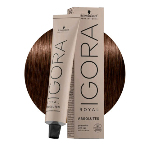 Schwarzkopf Igora Royal Absolutes 5-60 Castano Chiaro Cioccolato Naturale 60ml - coloration permanente