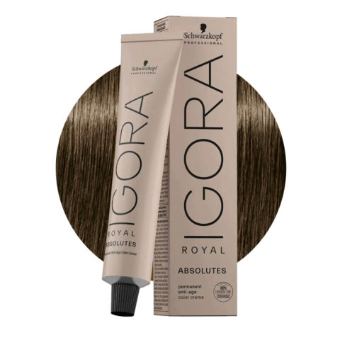 Schwarzkopf Igora Royal Absolu 7-10 Biondo Medio Cendrè Naturale 60ml - coloration permanente