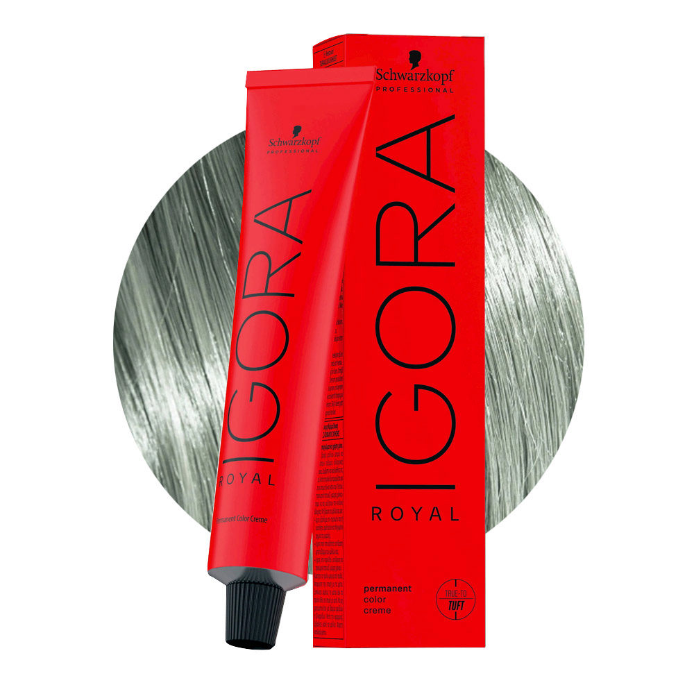 Schwarzkopf Igora Royal 9,5-314 Blond Platine Matt Cendre Beige 60ml - coloration permanente